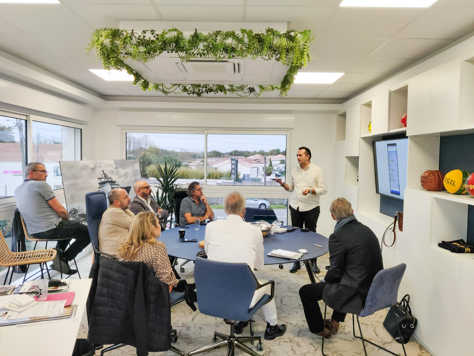 Formation client dans les locaux d'Infocob CRM